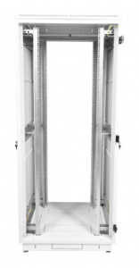 Шкаф коммутационный ЦМО (ШТК-М-42.8.8-4ААА) напольный 42U 800x800мм пер.дв.перфор. задн.дв.стал.лист 2 бок.пан. 1010кг белый 655мм 123.1кг 180град. 20