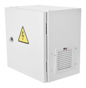 Шкаф монтажный ЦМО Эконом (ШТВ-НЭ-6.6.3-3ААА-Т2) настенный 600x300мм пер.дв.стал.лист задн.дв.спл.стал.лист несъемн.бок.пан. серый 270мм 27кг 600мм IP