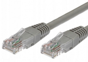 Патч-корд Premier 5-970 1Гбит/с UTP 4 пары cat5E CCA molded 15м серый RJ-45 (m)-RJ-45 (m)