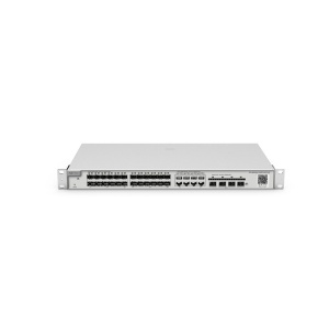 Коммутатор Ruiji reyee RG-NBS5200-24SFP/8GT4XS 24-Port SFP L2+ Managed Switch, 24 SFP Slots, 8 Gigabit RJ45 Combo Ports,4 *10G SFP+ Slots,19-inch Rack-mountable
