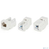 Hyperline KJNE-8P8C-C5e-90-WH Вставка Keystone Jack RJ-45(8P8C), категория 5e, 110 IDC, заделка с помощью NE-TOOL, белая