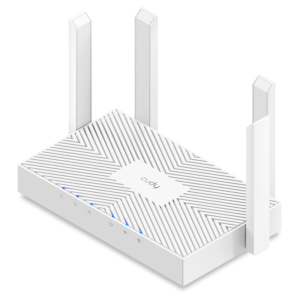 Маршрутизатор CUDY WR1300E AC1200 Gigabit Wi-Fi Router Dual Band, Chipset MediaTek, 3 × 10/100/1000Mbps RJ45 Ports, 4 x 5dBi fixed antennas, WiFi rou