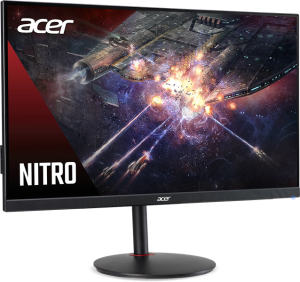 27" ACER Nitro XV272UKVbmiiprzx Black, 16:9, IPS, 2560x1440, 1 ms, 400cd, 170Hz, 2xHDMI(2.0) + 1xDP(1.2) + USB3.0x4 + USB-B(1up 4down) + Audio Out, 2