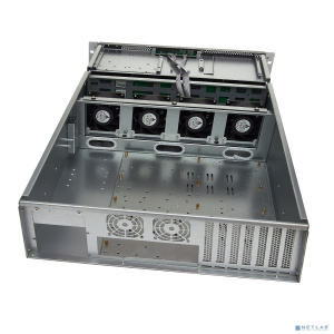 Exegate EX281234RUS Серверный корпус ExeGate Pro 3U660-HS16 <RM 19", высота 3U, глубина 660, без БП, 16xHotSwap, USB>