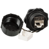 Индустриальный модуль Keystone, RJ45, cat.6, STP, 180 градусов, IP68 Индустриальный модуль Keystone, RJ45, cat.6, STP, 180 градусов, IP68