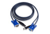 Кабель ATEN CABLE HD15M/USB A-HD15F/USB B; 3M*2L-5003U