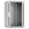 Cabeus SH-05F-18U60/45-R Шкаф телекоммуникационный настенный разобранный 19" 18U 600x450x901mm (ШхГхВ) дверь стекло, цвет серый (RAL 7035)