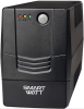 Источник бесперебойного питания SMARTWATT ИБП линейно-интерактивный, 1050/600 ВА/Вт, напольный, LED индикация, розетки Shuko - 2 шт., встр. АКБ 1*9 Ач