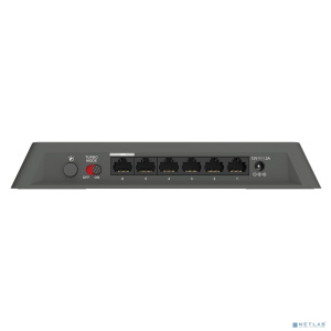 D-Link DMS-106XT Конфигурируемый коммутатор с 5 портами 2.5GBase-T, 1 портом 10GBase-T и DIP-переключателем