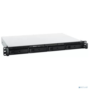Synology RS422+ RackStation Сетевое хранилище (1U, 4x3.5/2.5" HDD, 2-core 2.6 GHz,	2 GB DDR4 ECC, 2xGbE LAN)