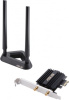 Сетевой адаптер Wi-Fi + Bluetooth Asus PCE-AX58BT AX3000 PCI Express (ант.внеш.съем) 2ант. Сетевой адаптер Wi-Fi + Bluetooth Asus PCE-AX58BT AX3000 PCI Express (ант.внеш.съем) 2ант.