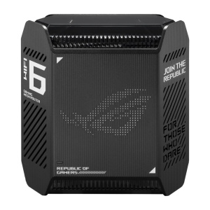Маршрутизатор ASUS GT6(B-1-PK) WiFi 6 3x1G USB 4804+4804+574Mbps 5GHz/2.4GHz (90IG07F0-MU9A10)