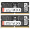 Оперативная память KINGSTON Память оперативная/ 64GB 5600MT/s DDR5 CL40 SODIMM (Kit of 2) FURY Impact PnP