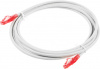 Патч-корд Hyperline PC-LPM-UTP-RJ45-RJ45-C5E-3M-LSZH-GY PC-LPM-UTP-RJ45-RJ45-C5E-3M UTP RJ-45 вил.-вилка RJ-45 кат.5E 3м серый LSZH (уп.:1шт) 24AWG