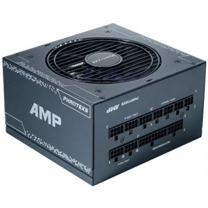 Блок питания Phanteks AMP 1000W (Active PFC, 120mm Fan, Japanese Capacitors, 80 PLUS Gold, Fully Modular) [РН-P1000G_BK02] Retail