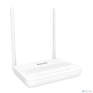 TENDA HG6 Оптический сетевой терминал N300 Wi-Fi GPON 1*SC/APC GPON Port, 1*1000Mbps RJ45 LAN Port, 3*100Mbps RJ45 LAN Ports, 1*USB Port, 1*VoIP Port