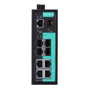 Коммутатор 1 x 1000BaseSFP, 4 x 100BaseSFP, 1 x 10/100/1000BaseT(X), 4 x 10/100BaseT(X), с расширенным диапазоном температур