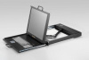 Консоль для стойки 19" AMK701-17UBVRU, высота 1U, TFT LCD 17", 1280x1024, 1 x USB, русифицированная клавиатура, тачпад, 90 ~ 264В AC