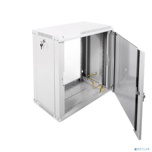 ЦМО Шкаф телекоммуникационный настенный разборный 12U (600х350) дверь стекло (ШРН-Э-12.350) (1 коробка)