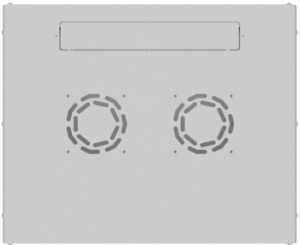 Шкаф коммутационный NTSS Lime (NTSS-WL15U5545GS) настенный 15U 550x450мм пер.дв.стекл несъемн.бок.пан. 30кг серый 370мм 17кг 110град. 770мм IP20 сталь