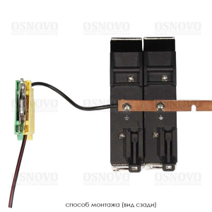 Устройство грозозащиты OSNOVO SP-IP/100PD Устройство грозозащиты для локальной вычислительной сети (скорость до 100Мбит/с) с защитой линий PoE (af/at,