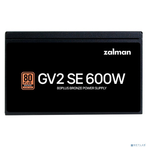 Zalman <GV2SE> ZM600-GV2SE <600W, ATX12V v2.52, APFC, 12cm Fan, 80+ Bronze, Ret>