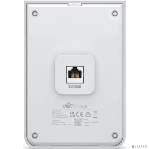 UBIQUITI Точка доступа Wi-Fi Ubiquiti U6 Enterprise In-Wall Настенная точка доступа Wi-Fi 6E