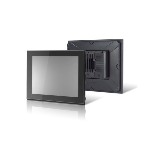 12-дюймовый панельный компьютер с процессором Intel Atom® E3845 quad core 1.91 ГГц, яркостью 1000 нит, мультитачем, питанием 9-36 В пост., 4 Гб RAM, 3