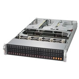 Платформа SUPERMICRO SYS-2049U-TR4 2U, 4xLGA3647 (up to 205W), iC621 (X121PU), 48xDDR4, up to 24x2.5 SAS/SATA, up to 4x2.5 NVME Gen3 (optional), 4x 1000Base-T (