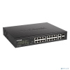 D-Link DES-1018MPV2/A1A Неуправляемый коммутатор с 16 портами 10/100Base-TX и 2 комбо-портами 100/1000Base-T/SFP (16 портов PoE 802.3af/at, PoE-бюджет