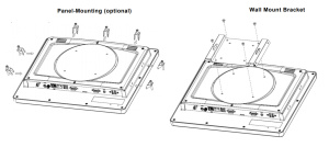 Промышленный панельный компьютер GOT115-319-N4200-R-DC, дисплей 15" XGA TFT LCD, 1024 x 768, процессор Intel® Pentium® N4200, до 2.5 ГГц, DDR3L-1600 Г