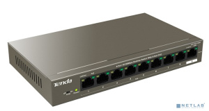 TENDA TEF1109P-8-102W Коммутатор настольный 9-Ports 10/100 Base-TX 8-Ports PoE(PoE бюджет 92W)