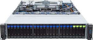 Шасси серверное Gigabyte Server Platform R283-S92 / 2U / 2xIntel (Gen 4/5) / 2xHS / 32xDIMM / 4xSFF NVMe/SATA/SAS + 20xSFF SATA/SAS + 2xSFF SATA/SAS /