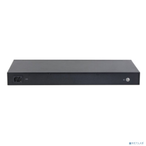 DAHUA DH-S3226-24ET-240 24-портовый неуправляемый коммутатор с РоЕ, 24xRJ45 100Mb PoE, 2хКомбо SFP/RJ45 1Gb uplink, суммарно 240Вт, коммутация 8.8 Гби