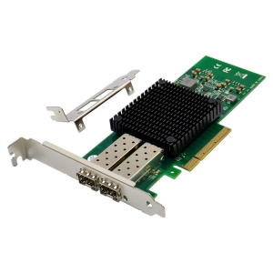 ORIENT XWT-MCX3PE8 2SFP+, Сетевая карта PCI-Ex8 v3.0 2xSFP+ 10Gbps Server NIC, Mellanox ConnectX-3 chipset, 10/1 Гбит/с, 2 планки крепления в комплект ORIENT XWT-MCX3PE8 2SFP+, Сетевая карта PCI-Ex8 v3.0 2xSFP+ 10Gbps Server NIC, Mellanox ConnectX-3 chipset, 10/1 Гбит/с, 2 планки крепления в комплект