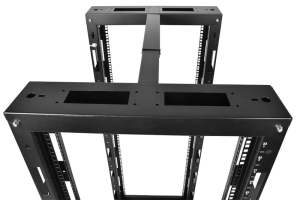 стойка ЦМО Стойка телекоммуникационная универсальная 33U двухрамная, цвет черный