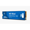 Твердотельный накопитель SSD Western Digital M.2 2280 250GB Blue SN580 WDS250G3B0E PCIe Gen4x4 with NVMe,3D TLC NAND