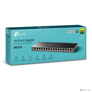 TP-Link TL-SG116E Коммутатор Easy Smart с 16 гигабитными портами