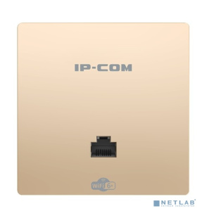 IPCOM W39AP Двухдиапазонная гигабитная настенная точка доступа, 2,4/5 ГГц, до 2976 Мбит/с, 2х1 Гбит/с, PoE