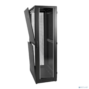 ЦМО Шкаф телекоммуникационный напольный 42U (600x800) дверь стекло, цвет чёрный (ШТК-М-42.6.8-1ААА-9005) (3 коробки)