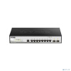 D-Link DGS-1210-10/ME/B2A Управляемый L2 коммутатор с 8 портами 10/100/1000Base-T и 2 портами 1000Base-X SFP