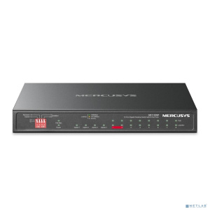 Mercusys MS112GMP 12-портовый гигабитный настольный коммутатор (8 портов PoE+)
