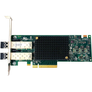 Сетевая карта/ Emulex LPe32002-M2 bulk Gen 6 (32GFC), 2-port, 32Gb/s, PCIe Gen3, трансиверы установлены, LP+FH brackets, OEM