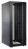 Шкаф серверный ЦМО (ШТК-СП-42.8.10-48АА-9005) напольный 42U 800x930мм пер.дв.перфор. задн.дв.перфор.2-хст. 2 бок.пан. 1350кг черный 690мм 180град. 195