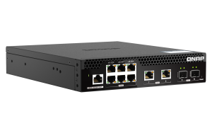 Коммутатор управляемый L2 10 Гбит/с c 2 портами SFP+, 2 портами 10 Гбит/с RJ-45 и 6 портами 2,5 Гбит/с RJ-45 и, пропускная способность до 110 Гбит/с,