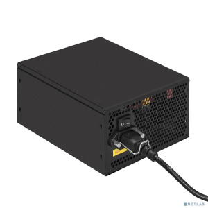 Exegate EX292174RUS-S Блок питания 400W ExeGate 400PPX (ATX, SC, APFC, КПД 80% (80 PLUS), 14cm fan, 24pin, (4+4)pin, PCIe, 5xSATA, 4xIDE, FDD, RTL, bl