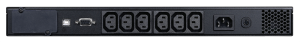 Powercom SMART KING PRO+, Line-Interactive, 500VA/400W, Rack/Tower, 6*IEC320-C13, Serial+USB, SmartSlot (1456357)