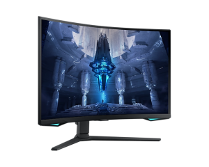 Samsung 32" Odyssey Neo G7 S32BG752NI Curved VA 16:9 3840x2160x165Hz 1ms 350cd 1М:1 178/178 1,07 млрд HDMIx2 DP USB3.0x2 HAS Pivot Tilt VESA Black
