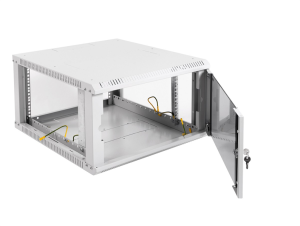 Шкаф ЦМО Шкаф телекоммуникационный настенный разборный ЭКОНОМ 6U (600х650) дверь стекло