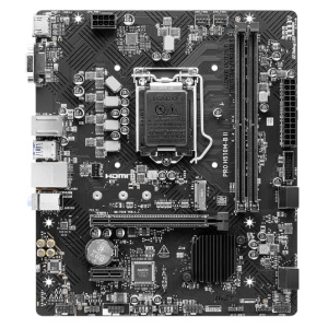 MSI PRO H510M-B II { S1200, Intel®H470, 2xDDR4-2933 HDMI+VGA, 1xPCI-Ex16, 1xPCI-Ex1, 4xSATA3, 1xM.2, 8 Ch Audio, GLan, (4+4)xUSB2.0, (2+2)xUSB3.2, 1xP